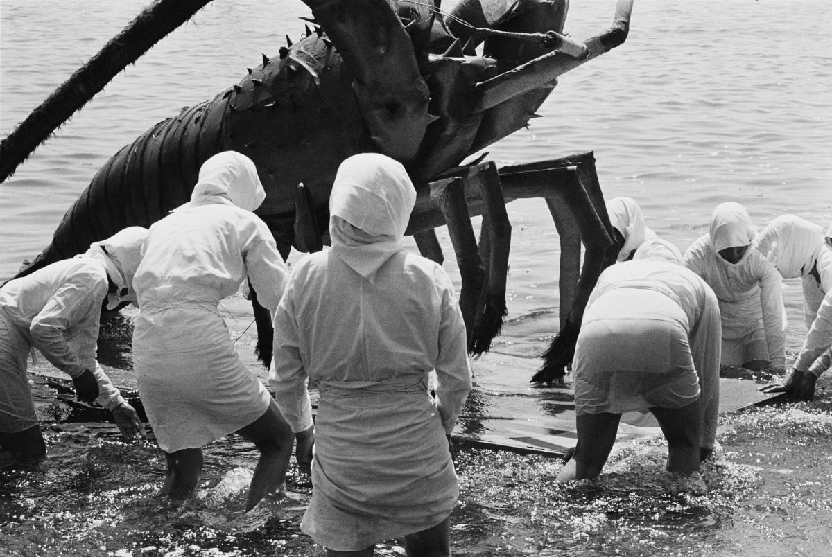 Uraguchi Kusukazu. Fête du homard, Hamajima, Juin 1972