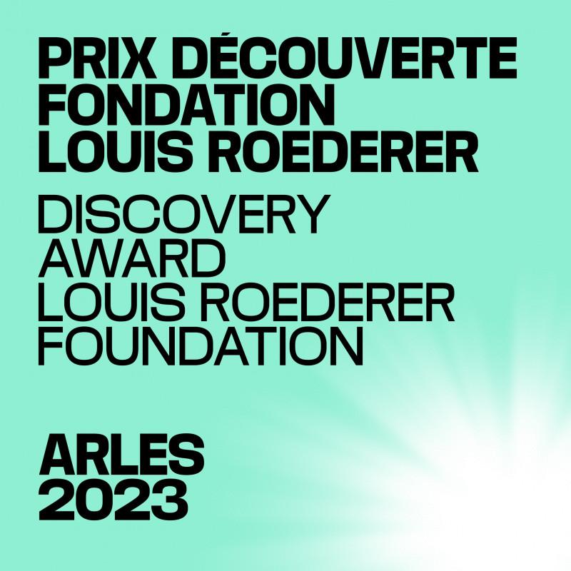 Prix découverte 2023 - Fondation Louis Roederer